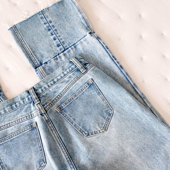 (SOLD) Evidnt LA high rise wide leg seamed jeans - Picture 5 of 8